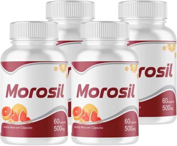 Morosil Laranja Moro 500mg 60 Cápsulas - 4 Unidades - Image 1